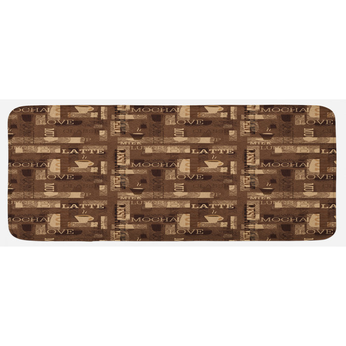 East Urban Home Coffee Kitchen Mat Wayfair